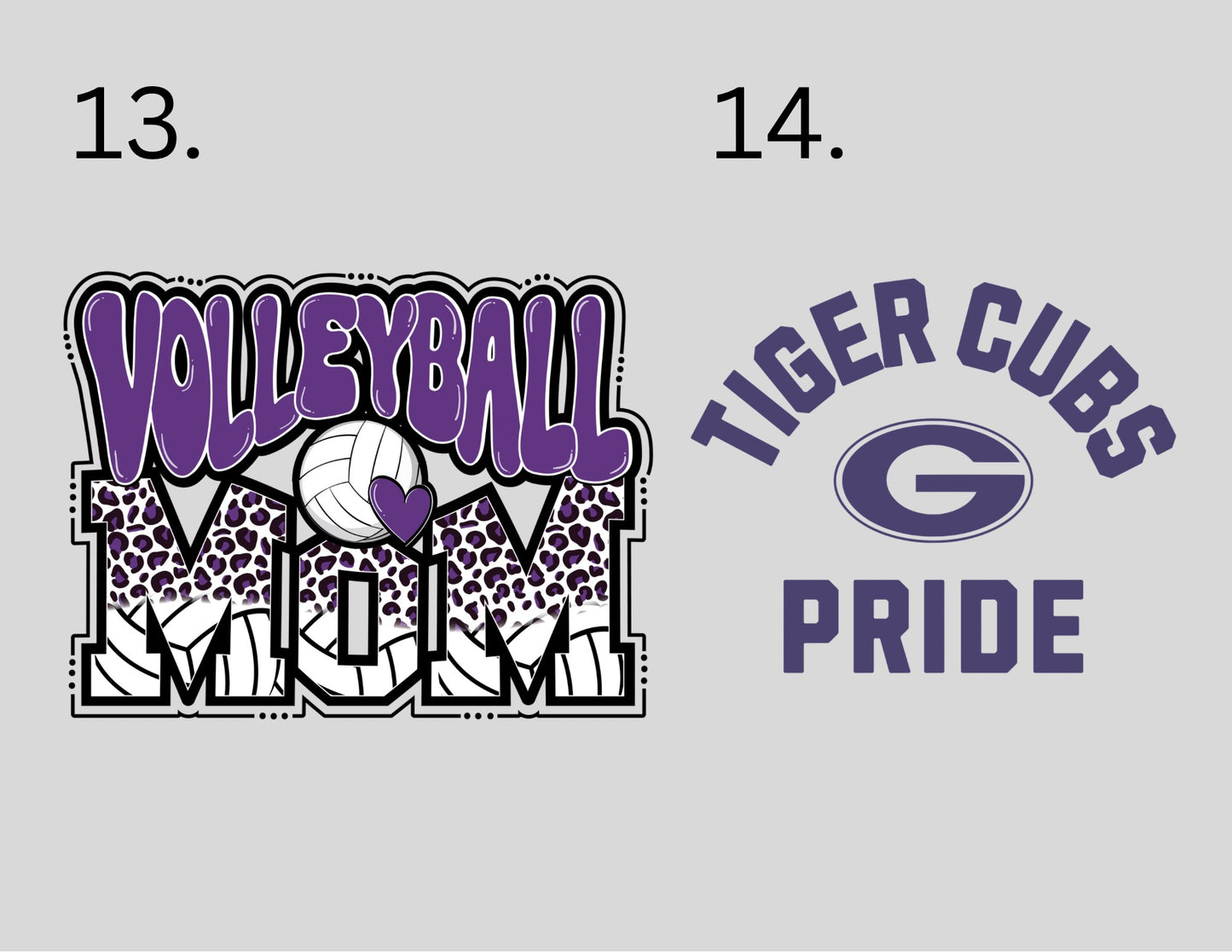 *YOUTH* Custom GREENCASTLE Spiritwear
