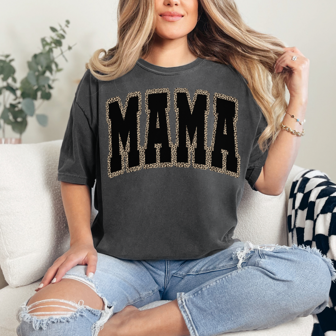 *Pre-Order* Mama Tee/Crewneck (Black OR Pink) - YOU PICK COLOR