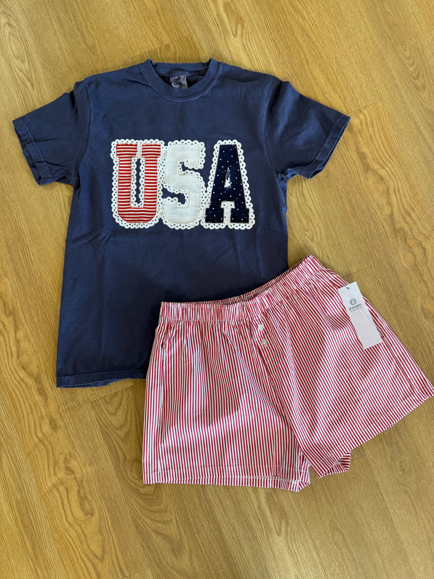 USA Lace Tee