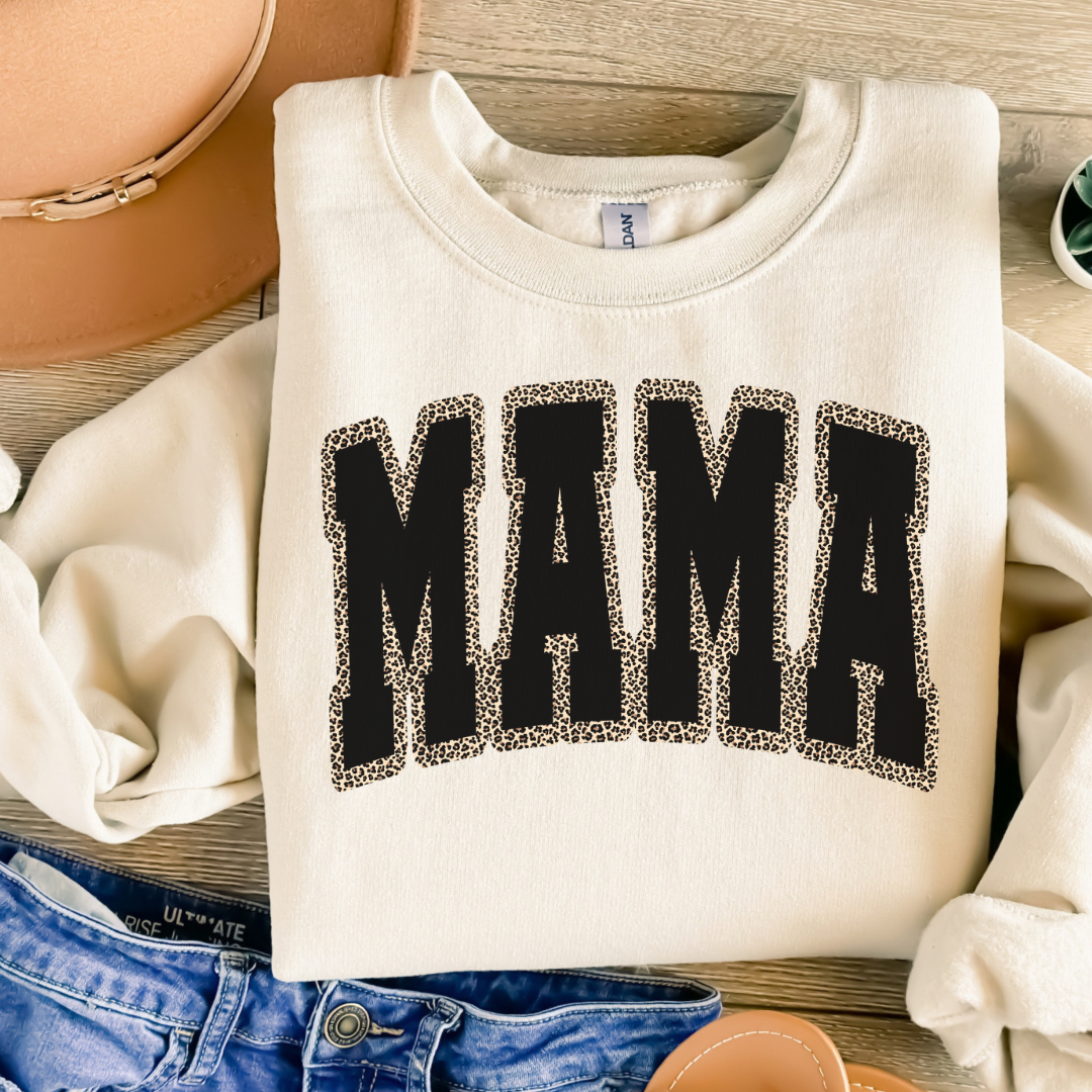 *Pre-Order* Mama Tee/Crewneck (Black OR Pink) - YOU PICK COLOR