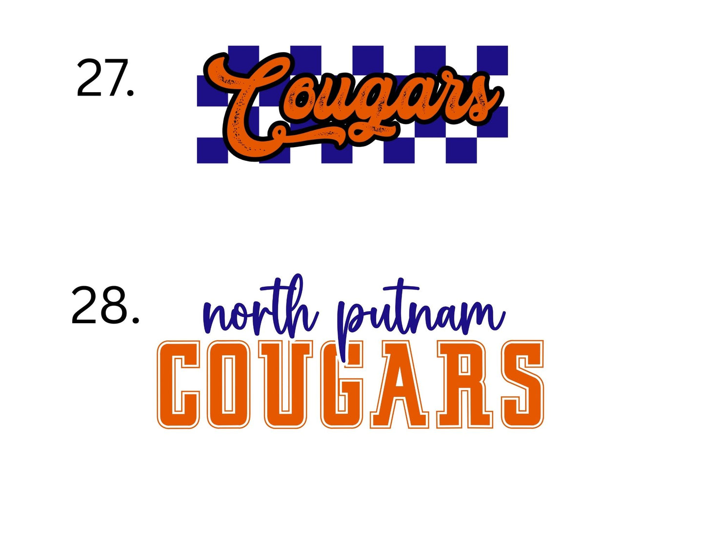 *YOUTH* Custom NP Spiritwear