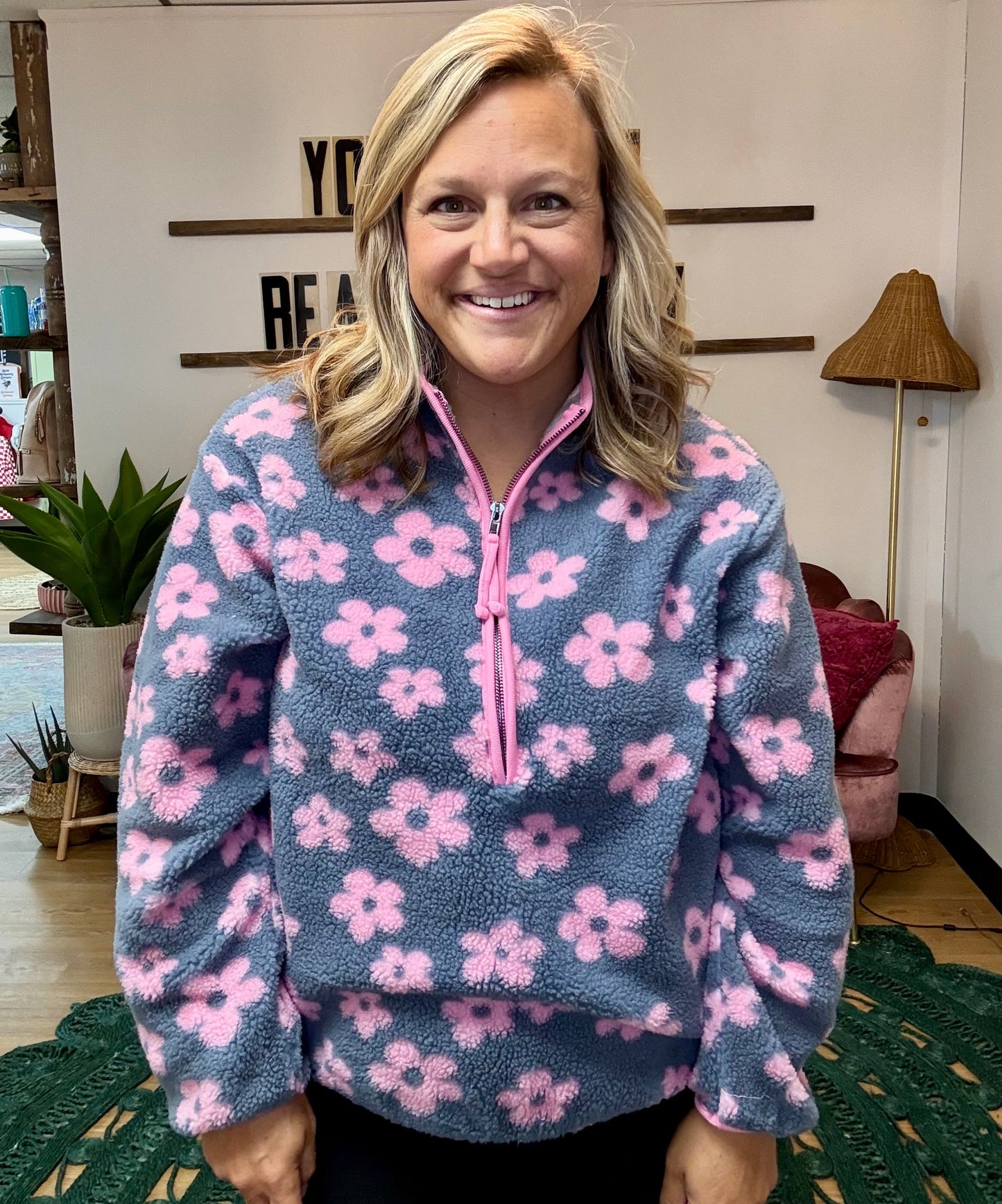 Lizzie Zip Up Pullover