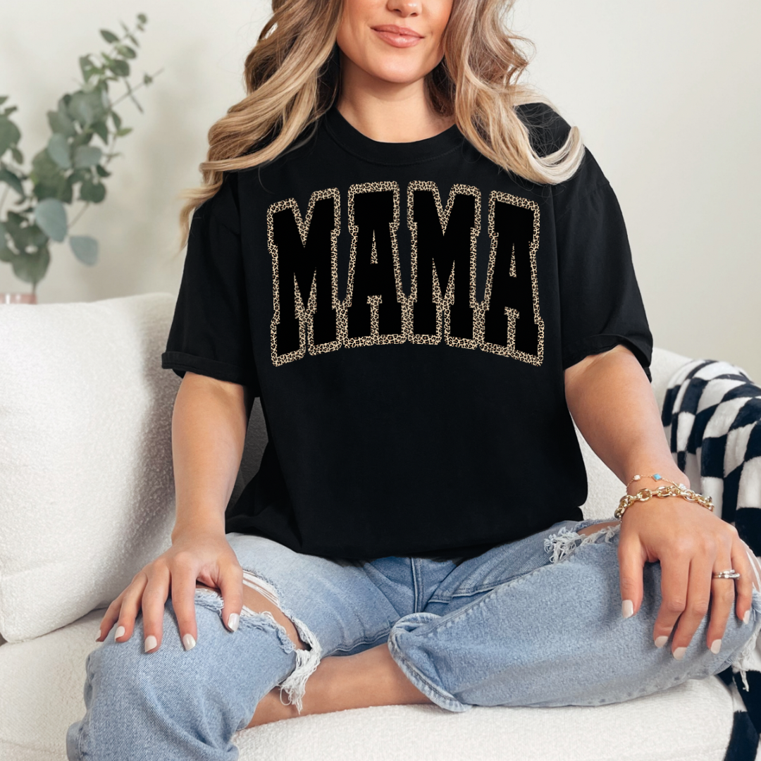 *Pre-Order* Mama Tee/Crewneck (Black OR Pink) - YOU PICK COLOR