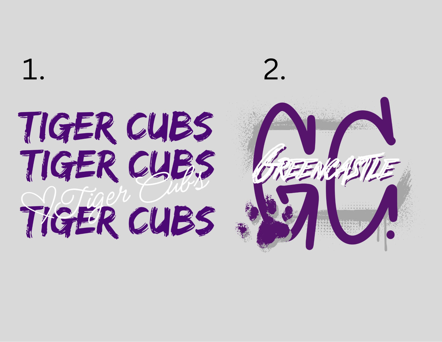 *YOUTH* Custom GREENCASTLE Spiritwear