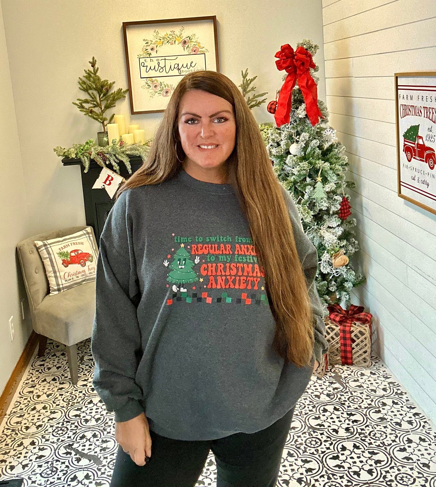 Regular Anxiety to Christmas Anxiety Crew