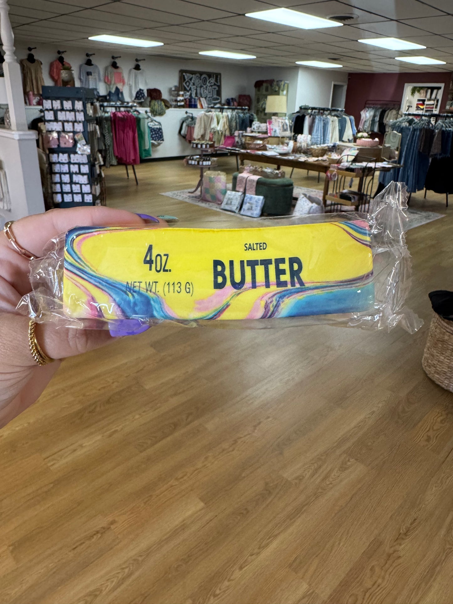 4 oz Oil Slick Butter Squishy