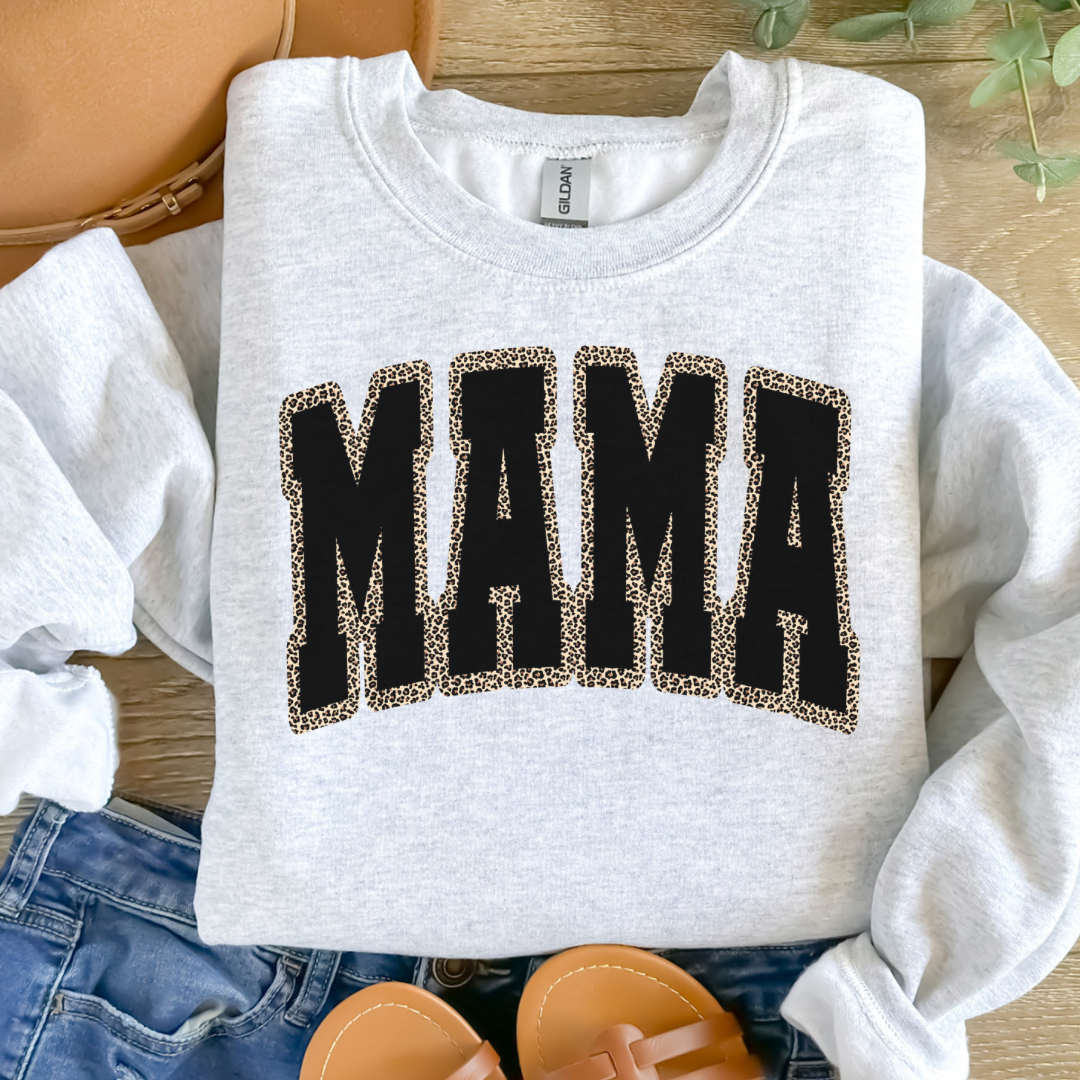 *Pre-Order* Mama Tee/Crewneck (Black OR Pink) - YOU PICK COLOR