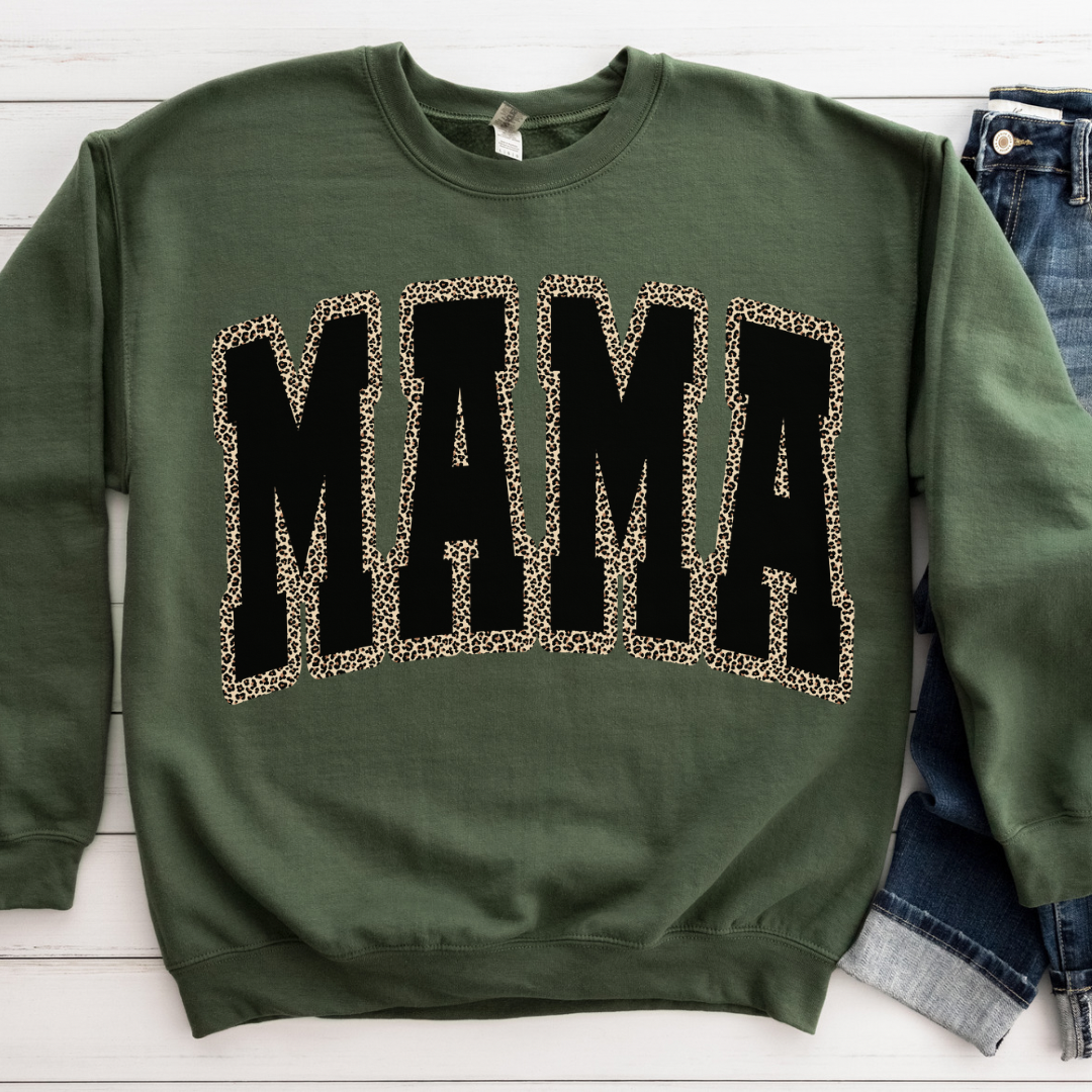 *Pre-Order* Mama Tee/Crewneck (Black OR Pink) - YOU PICK COLOR