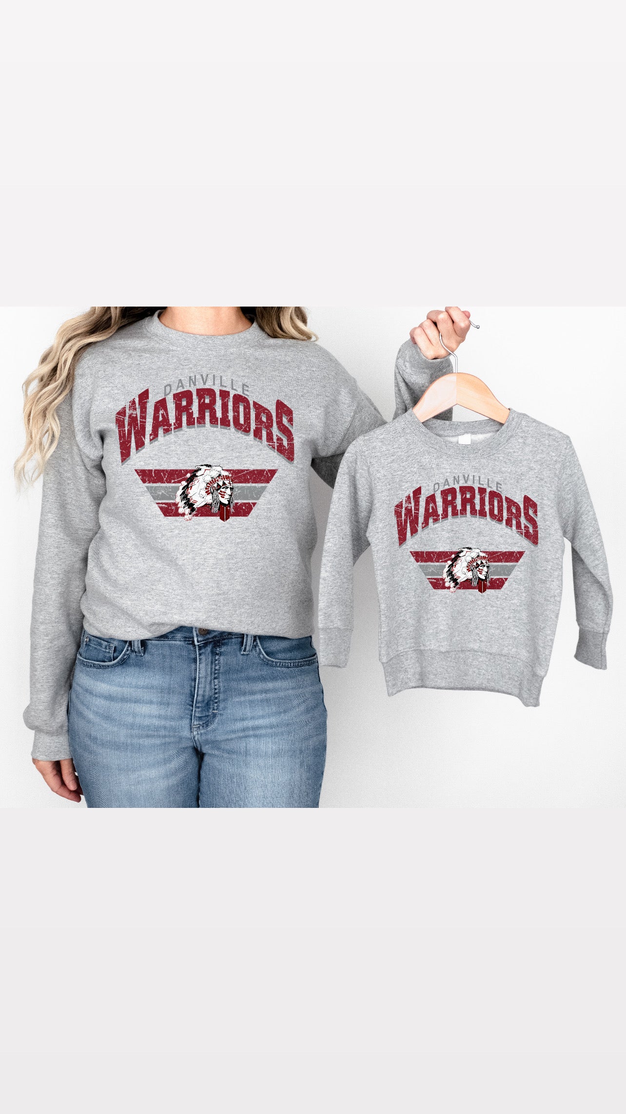 *Pre-Order*Danville Warriors Crewneck