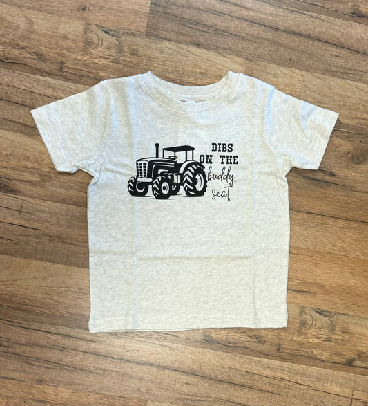 Dibs on the Buddy Seat - Toddler Tee