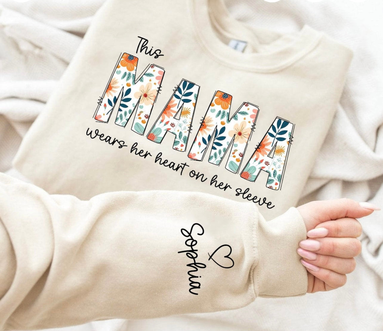*Pre-Order* Heart on my Sleeve Crewneck
