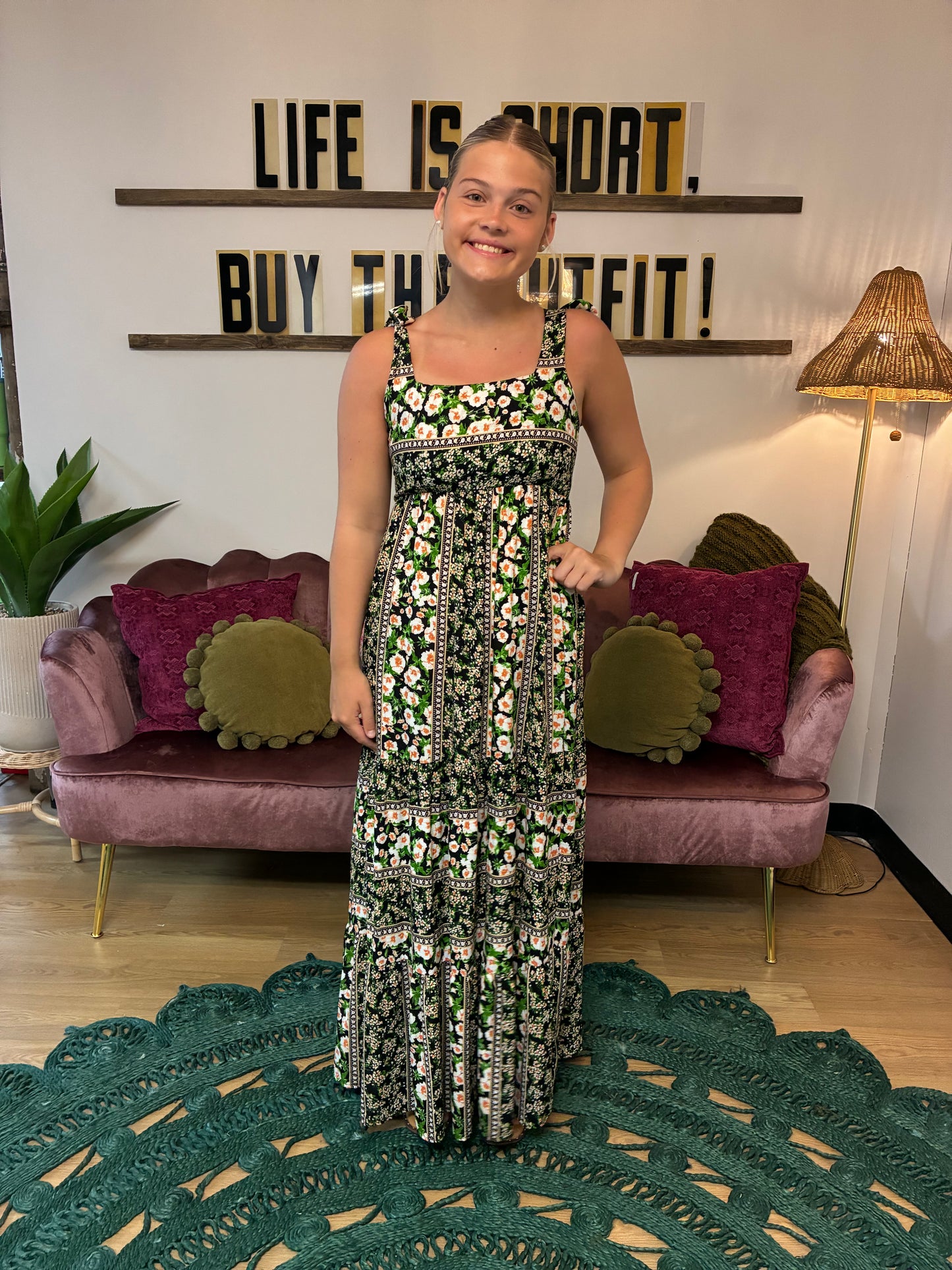 Nicole Floral Dress