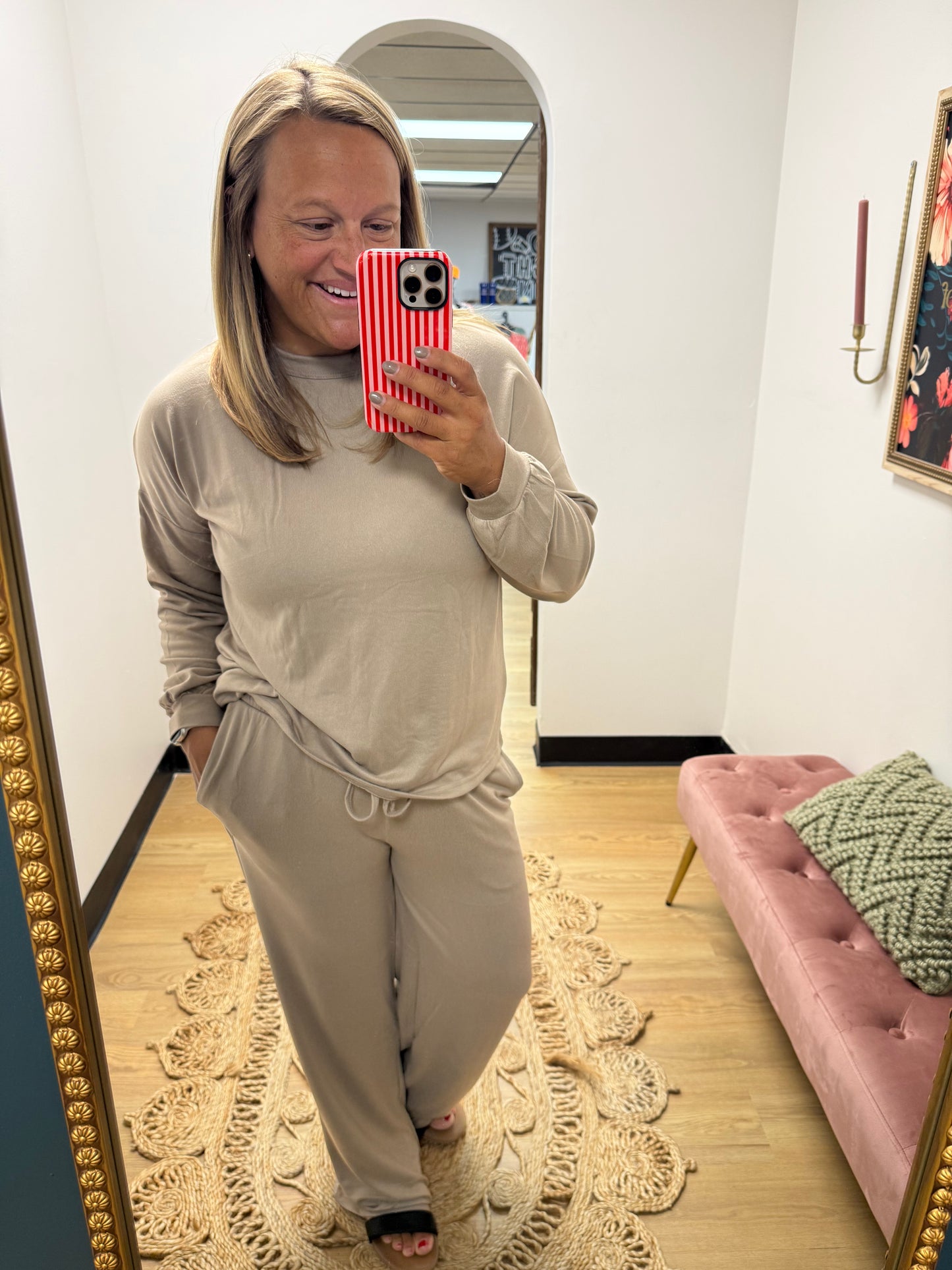 Lightweight Lounge Set - Mocha