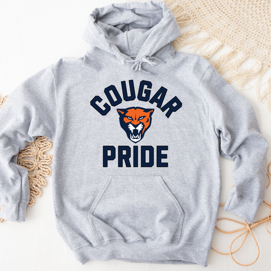 *Pre-Order* Cougar Pride Hoodie (Youth and Adult)