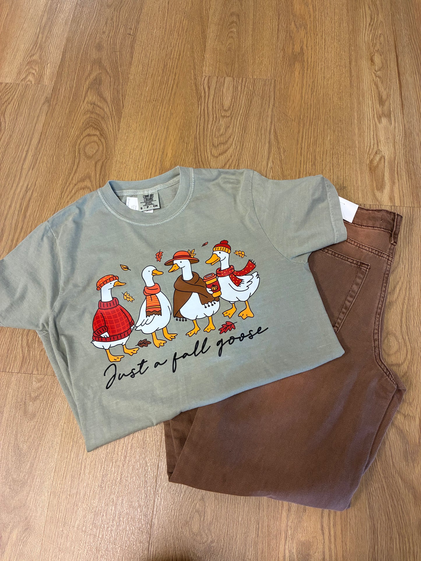 Fall Goose Tee