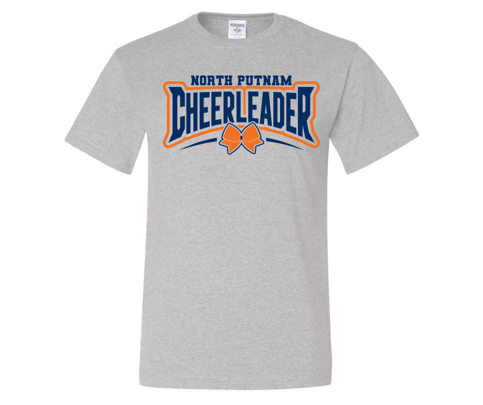 *PRE-ORDER* North Putnam Cheerleader - Tee/Crewneck (Toddler/Youth/Adult)