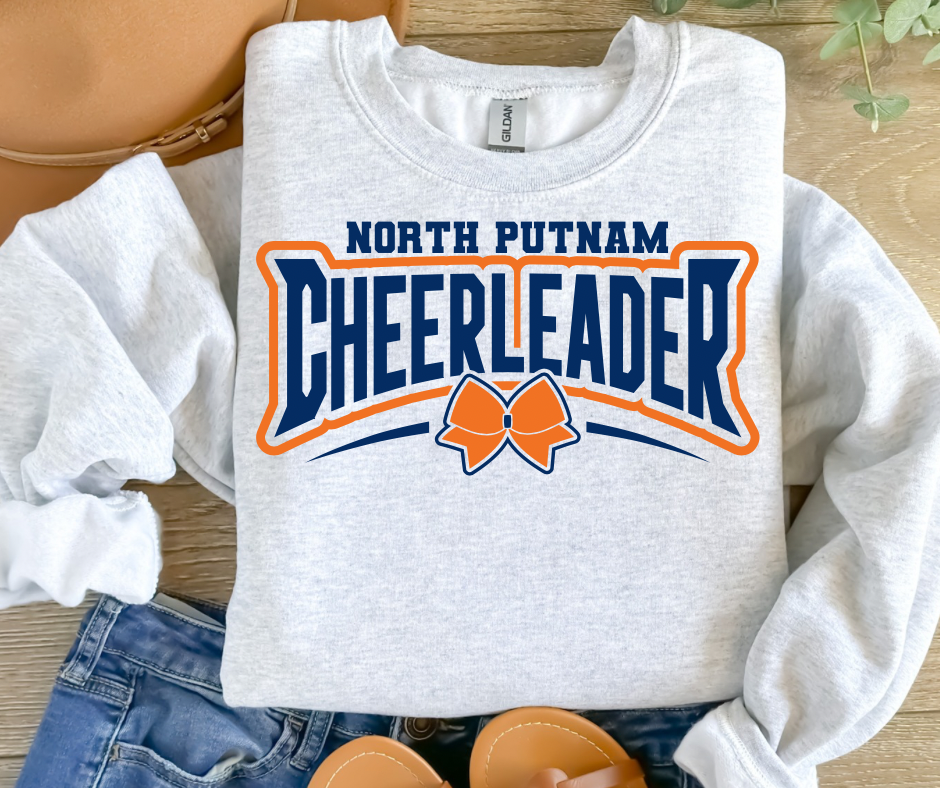 *PRE-ORDER* North Putnam Cheerleader - Tee/Crewneck (Toddler/Youth/Adult)