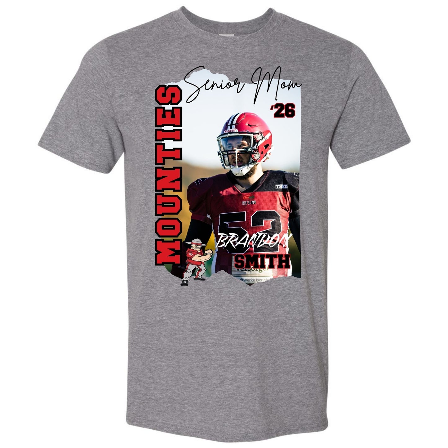 PRE-ORDER - Senior Mom Customized Tees/Crewnecks