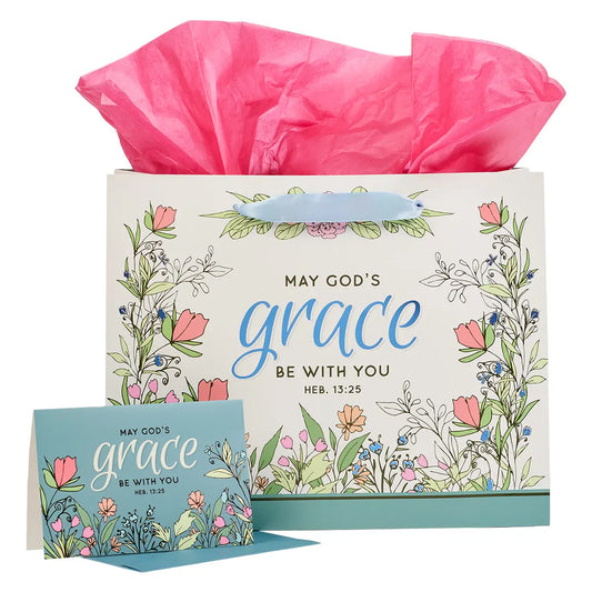 God's Grace Lg. Gift Bag Set