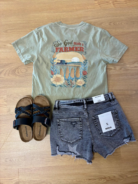 So God Made a Farmer Tee