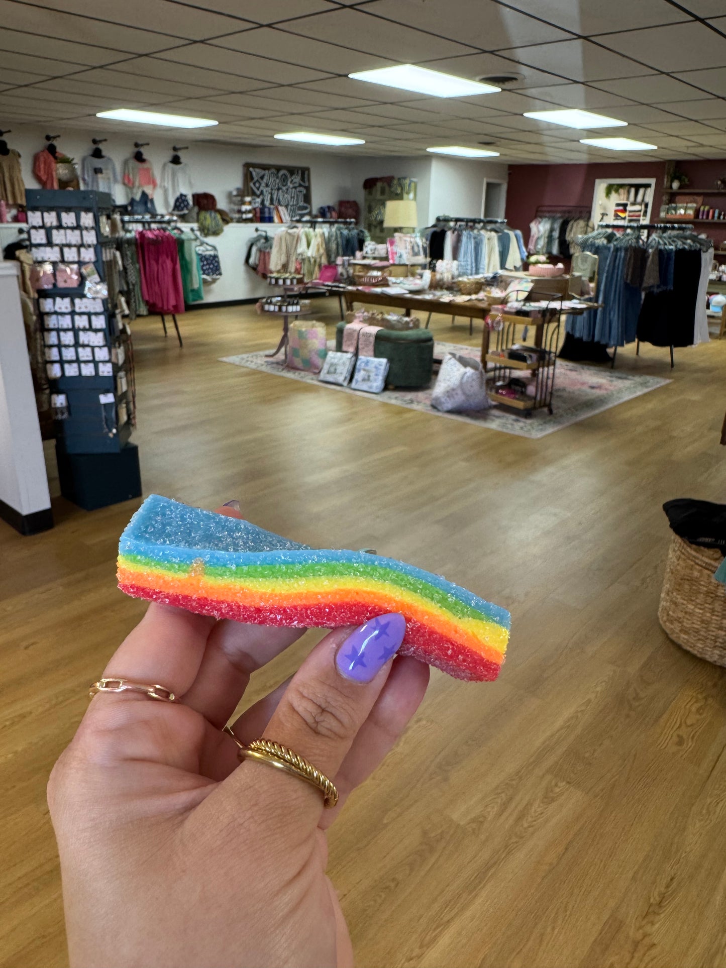 Striped Candy Stick Squishy