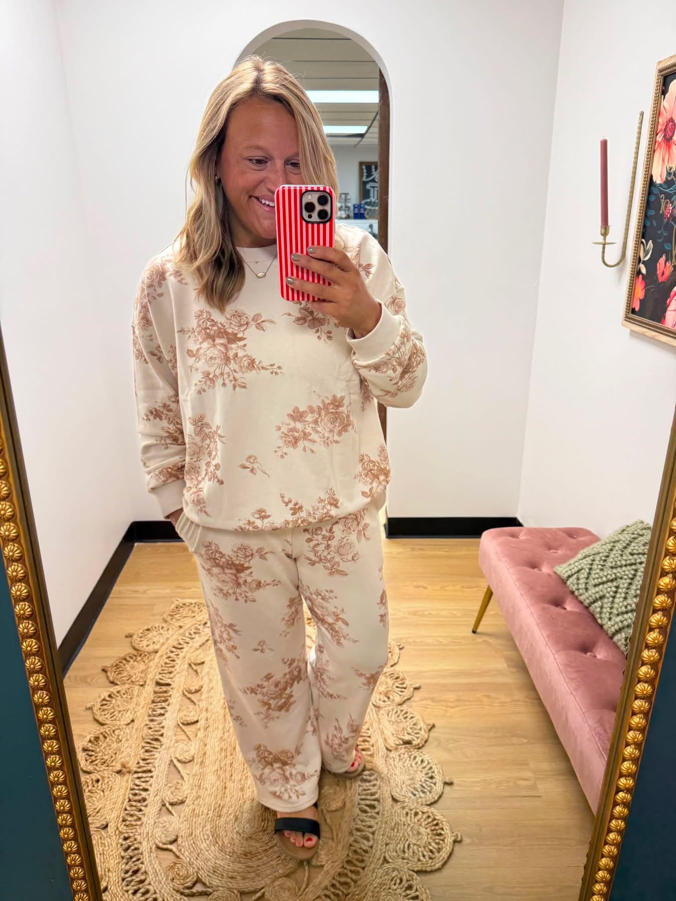 Floral Toile Set