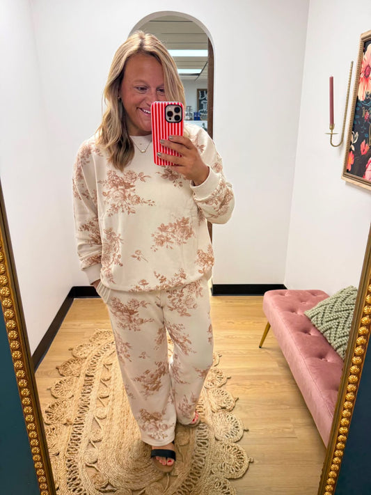 Floral Toile Set