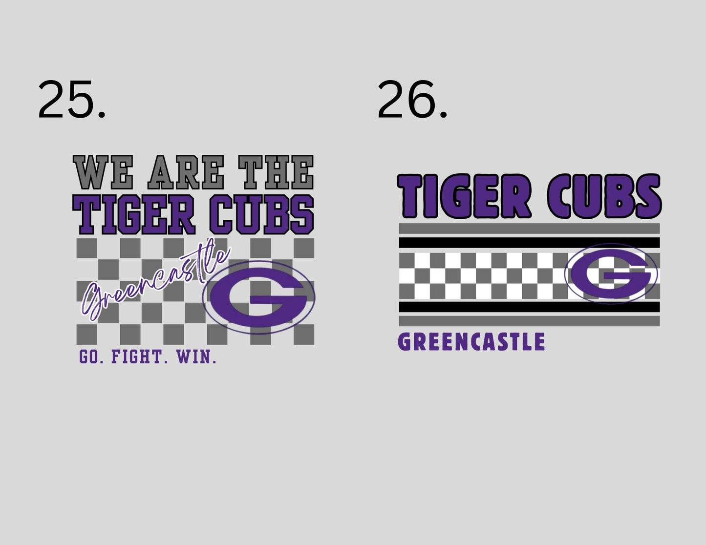 *ADULT* Custom GREENCASTLE Spiritwear