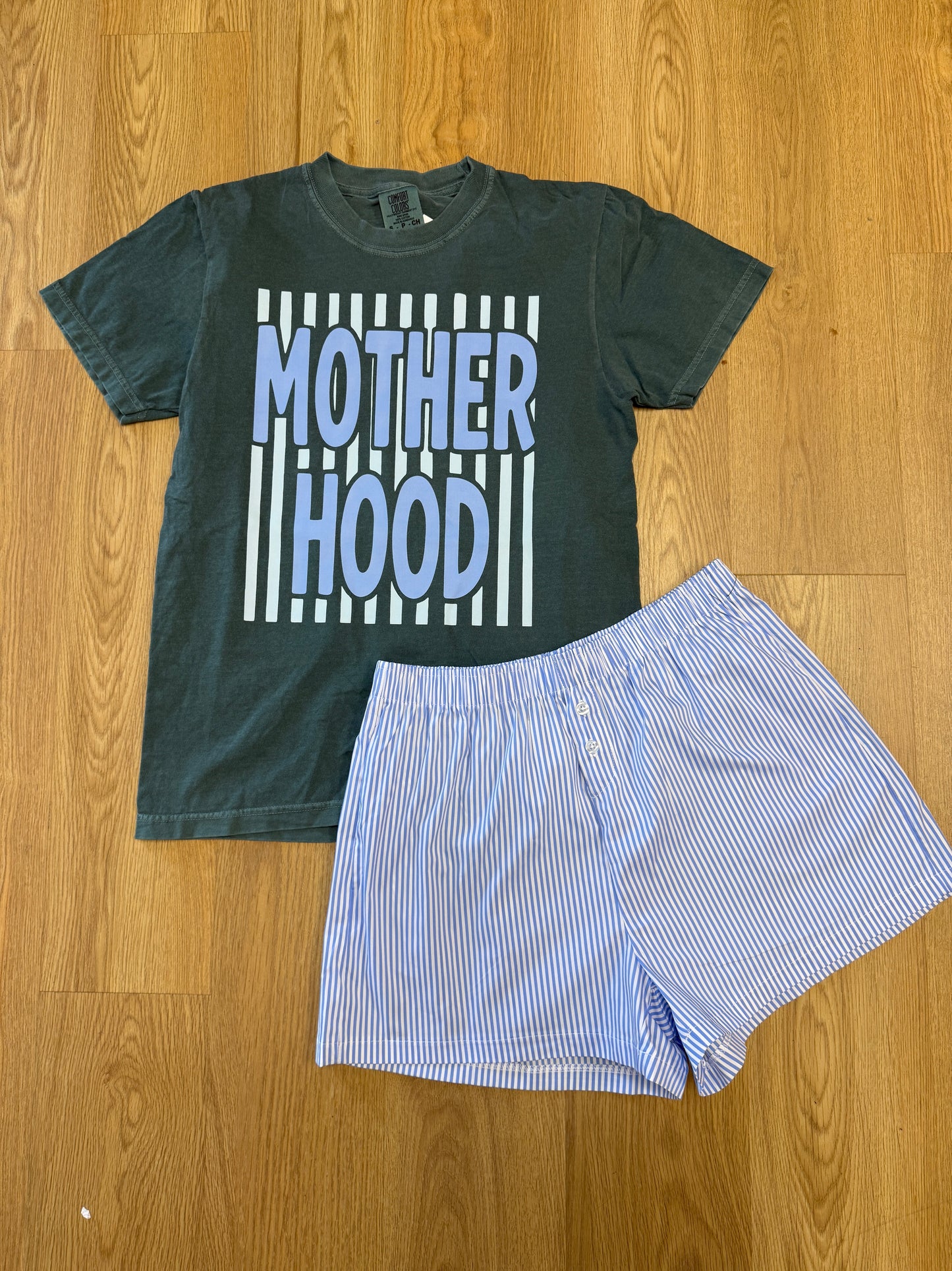 Motherhood Striped Tee