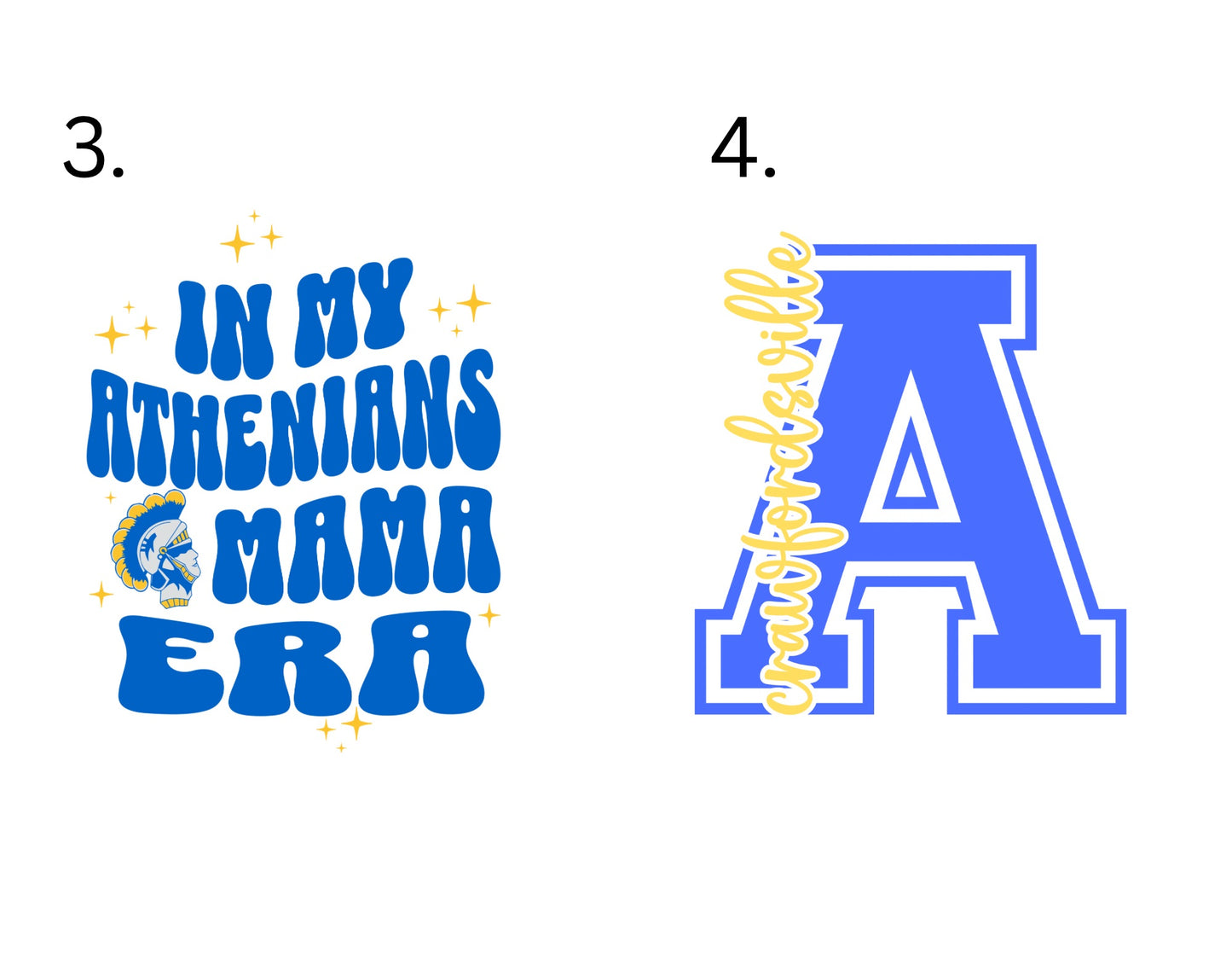 *ADULT* Custom CRAWFORDSVILLE Spiritwear