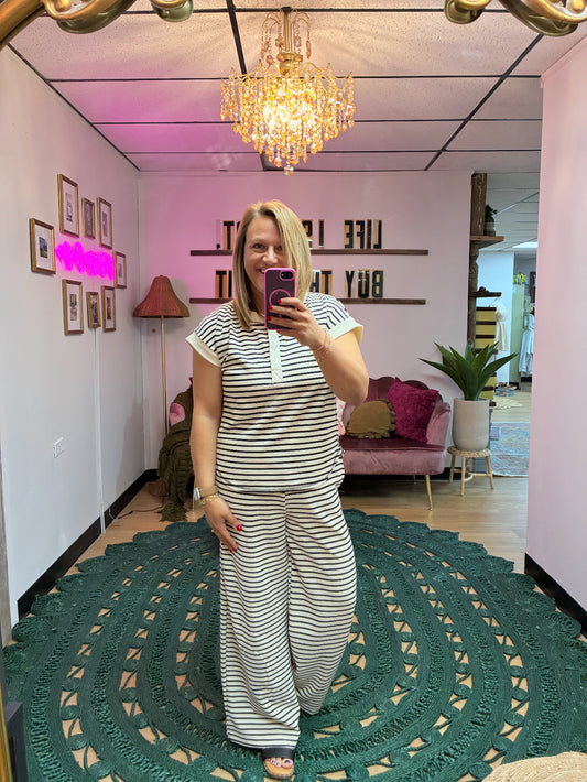 Laura Striped Set