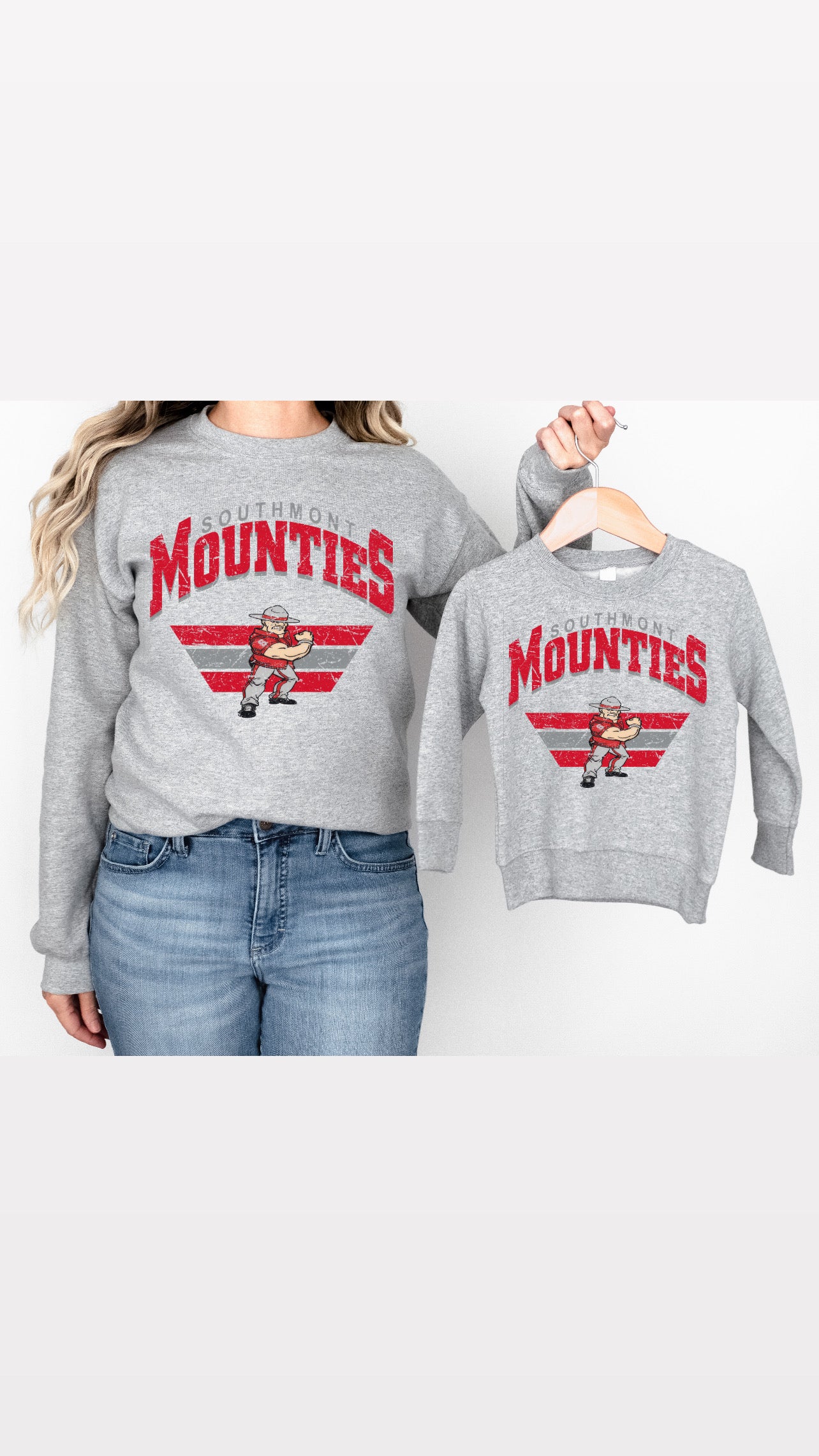 *Pre-Order* Southmont Mounties Crewneck