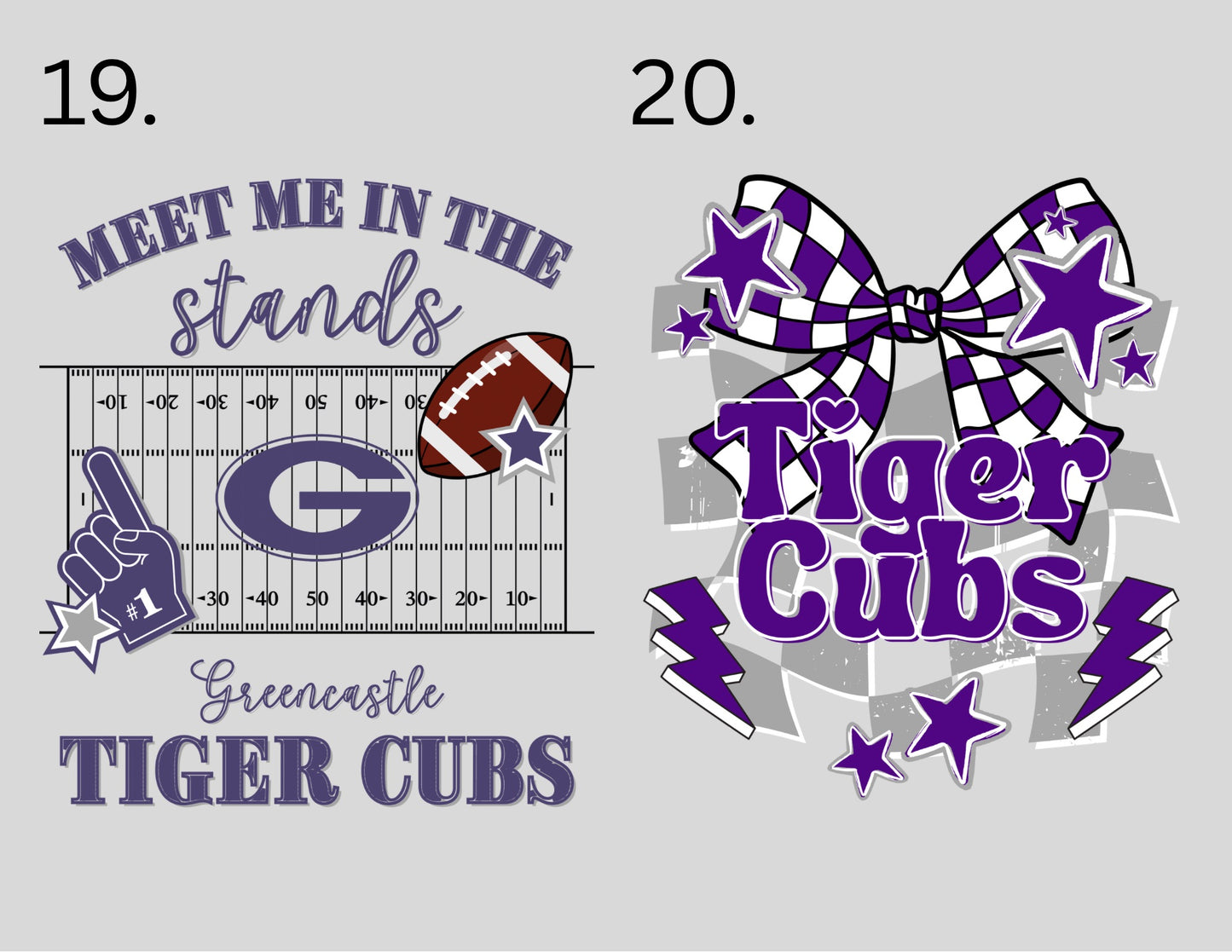 *ADULT* Custom GREENCASTLE Spiritwear