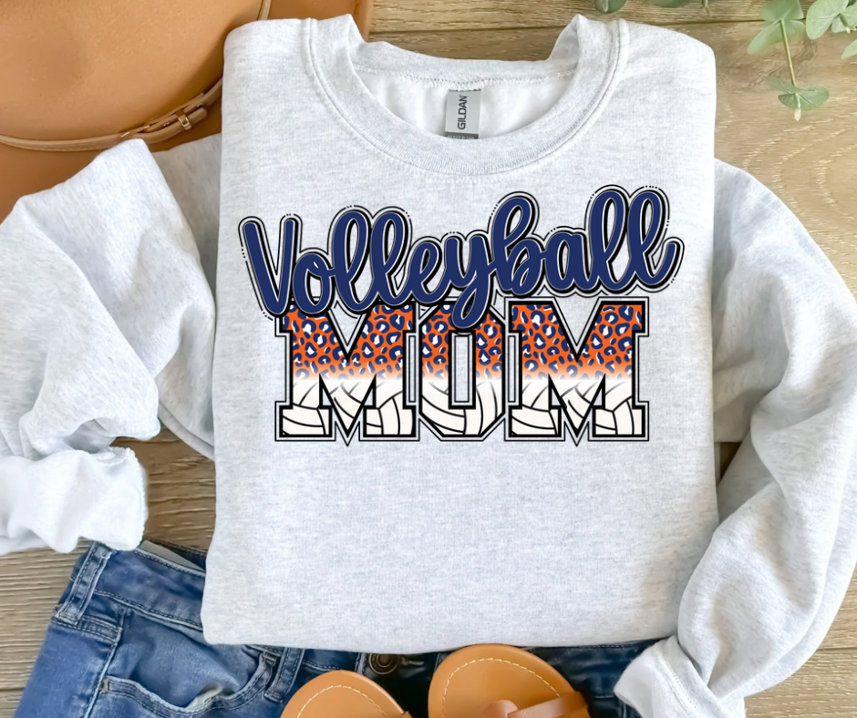 *PRE-ORDER* North Putnam Volleyball Mom - Tee/Crewneck