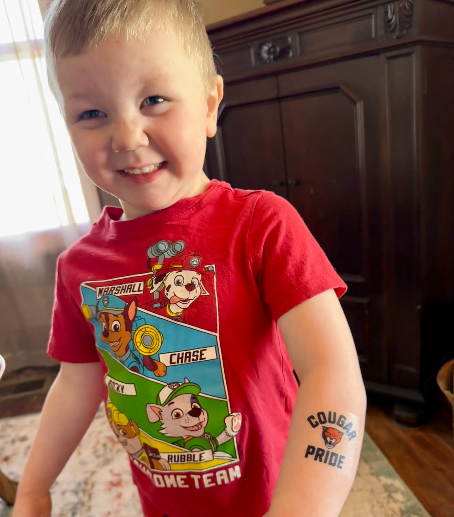 Custom Temporary Tattoo Sheet