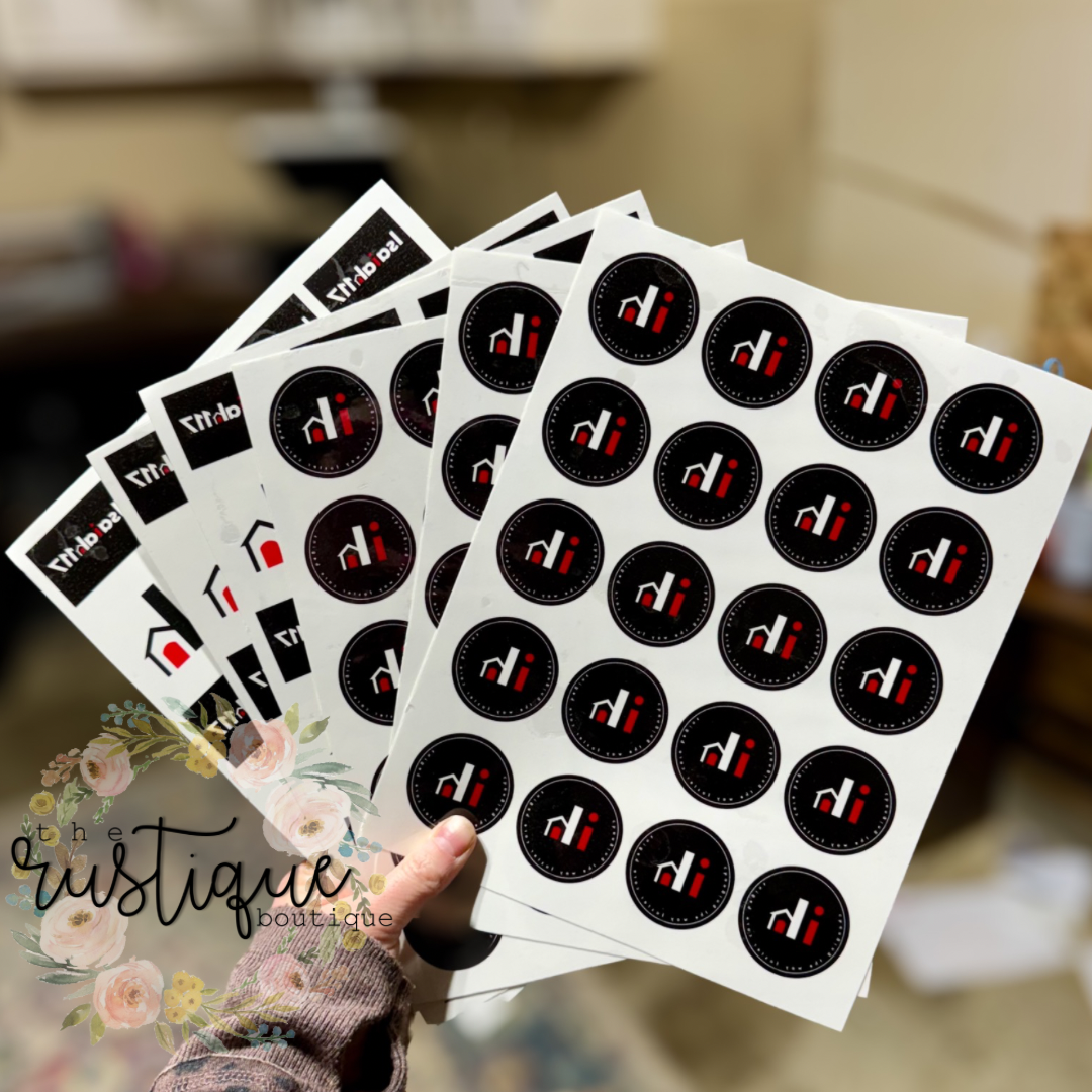 Custom Temporary Tattoo Sheet