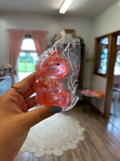 Glitter unicorn squishy