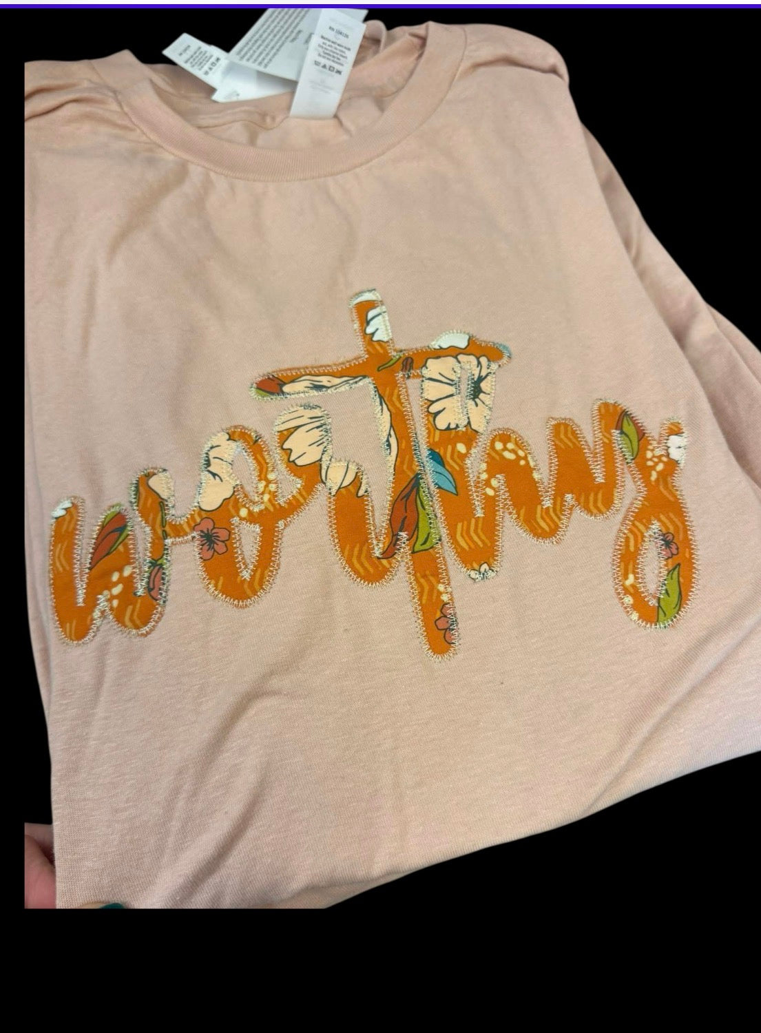 Worthy Appliqué Tee