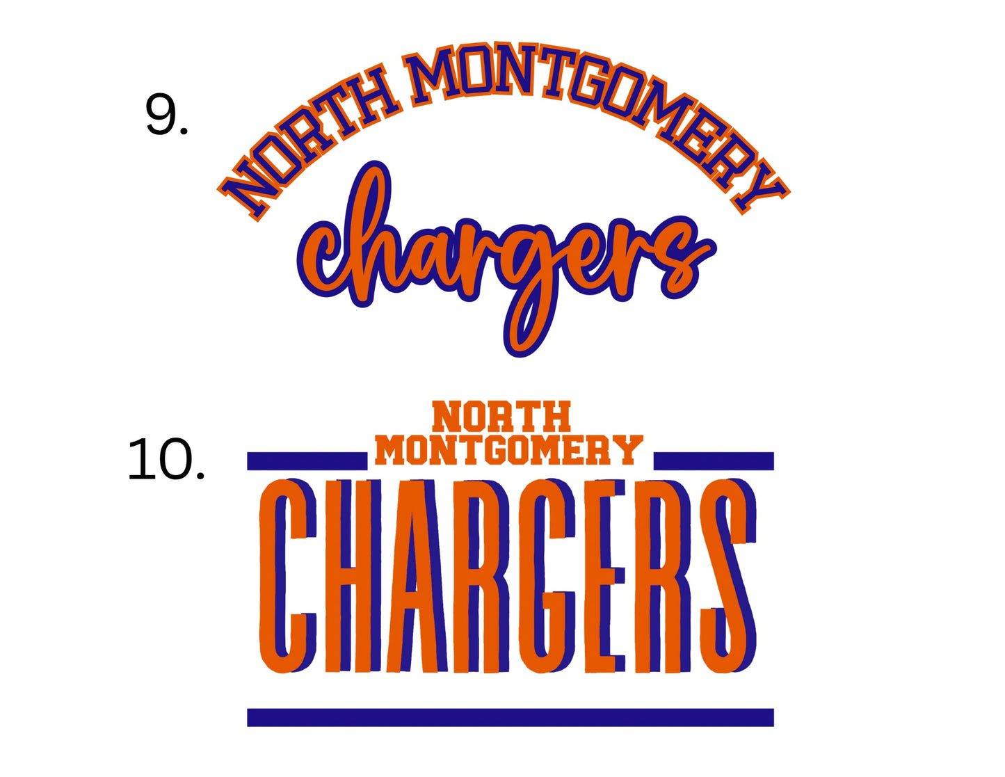 *INFANT/TODDLER* Custom NORTH MONTGOMERY Spiritwear