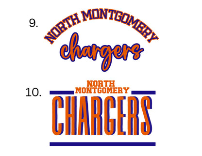 *INFANT/TODDLER* Custom NORTH MONTGOMERY Spiritwear