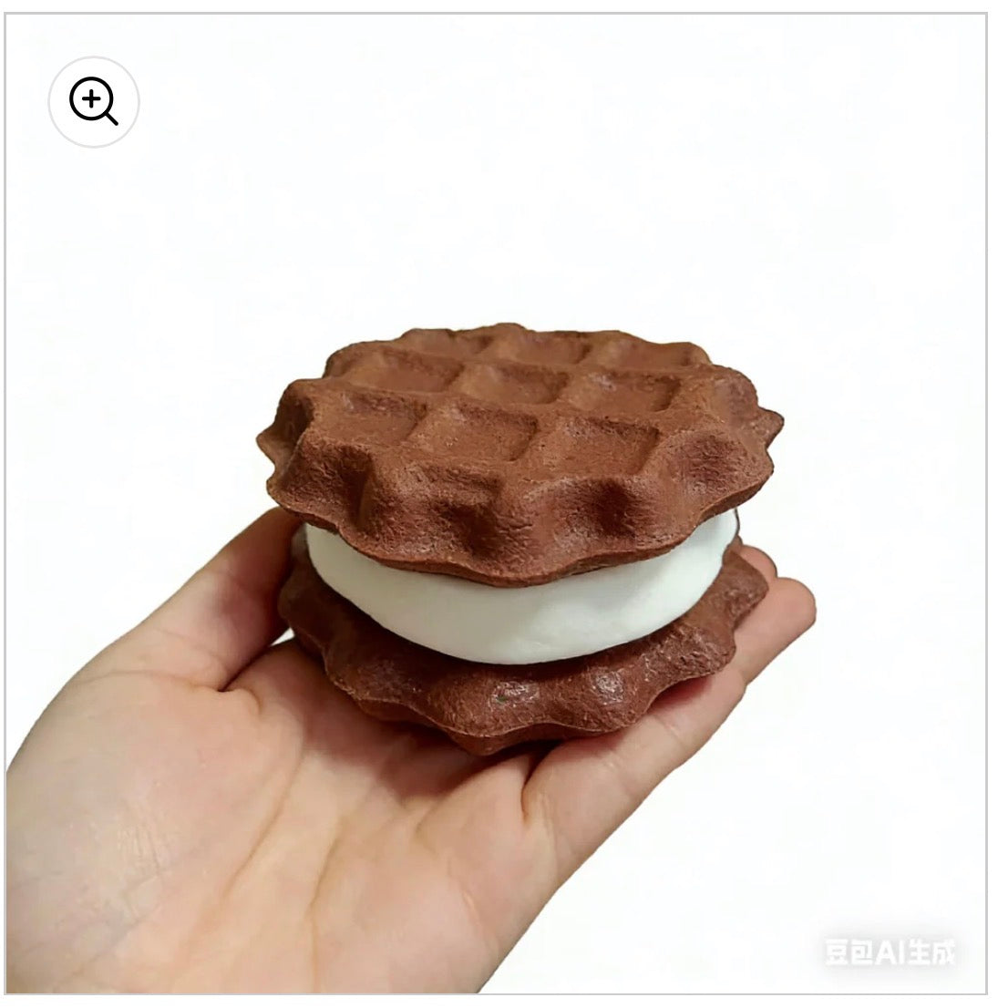 Waffle Sandwich Squishy