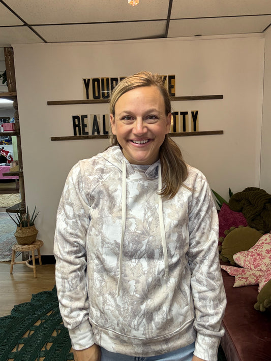 French Terry Hoodie - Camo