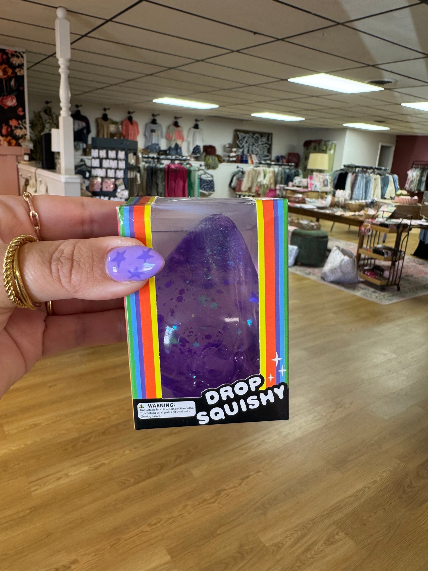 Rain Drop Squishy (boxed)