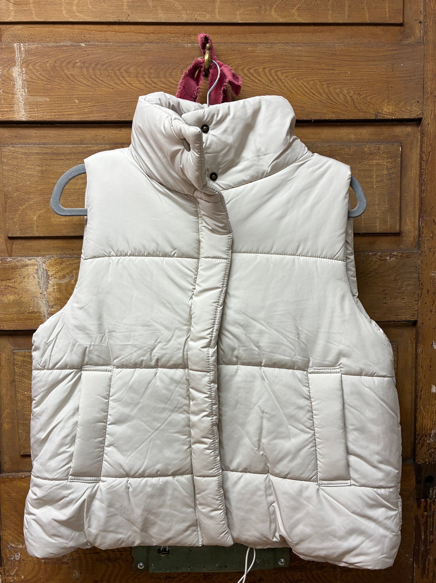 Puffer Vest - Sand Beige