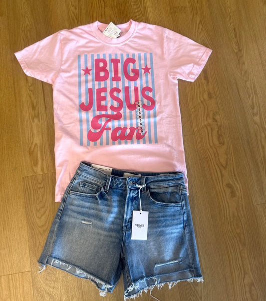 Big Jesus Fan Tee