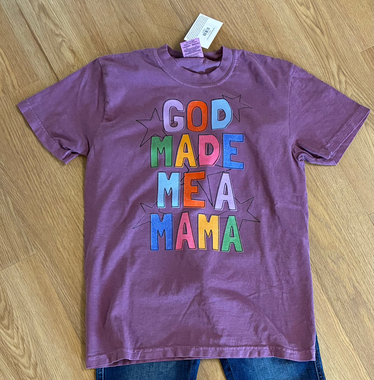 God Made Me A Mama Tee
