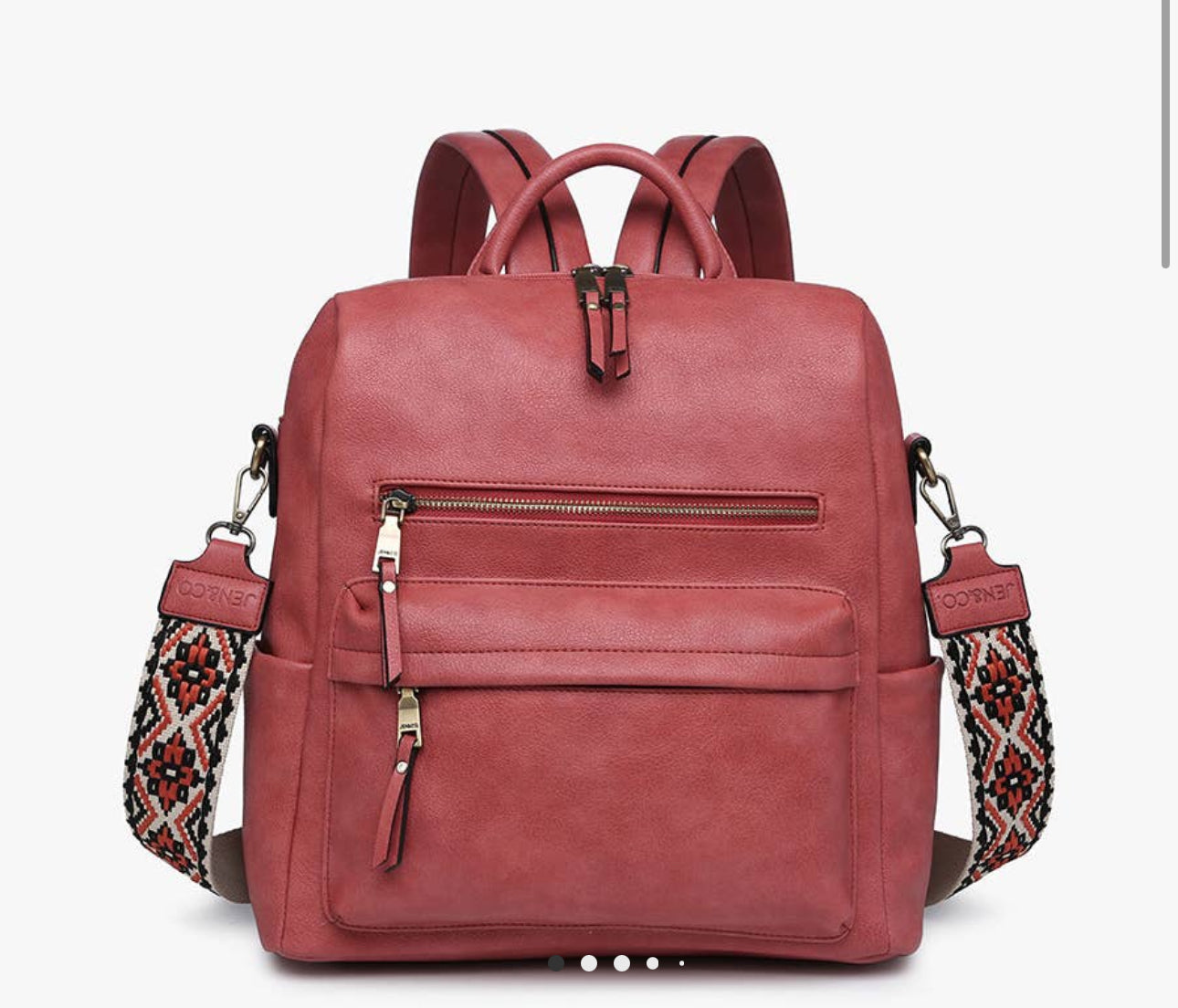 Amelia Convertible Backpack - Jen & Co