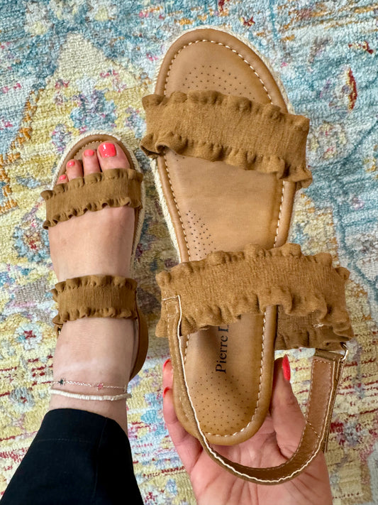 Holland Espadrille Sandals - Tan