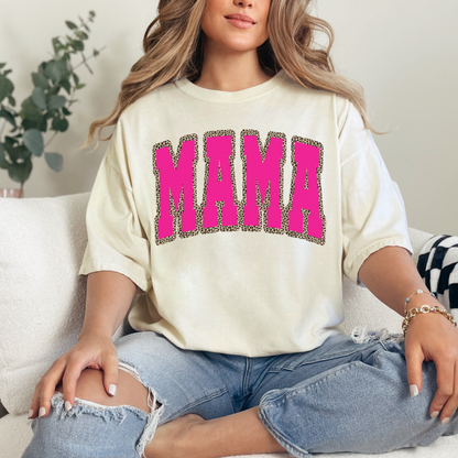 *Pre-Order* Mama Tee/Crewneck (Black OR Pink) - YOU PICK COLOR