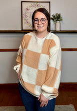 Load image into Gallery viewer, Checker Lightweight Sweater